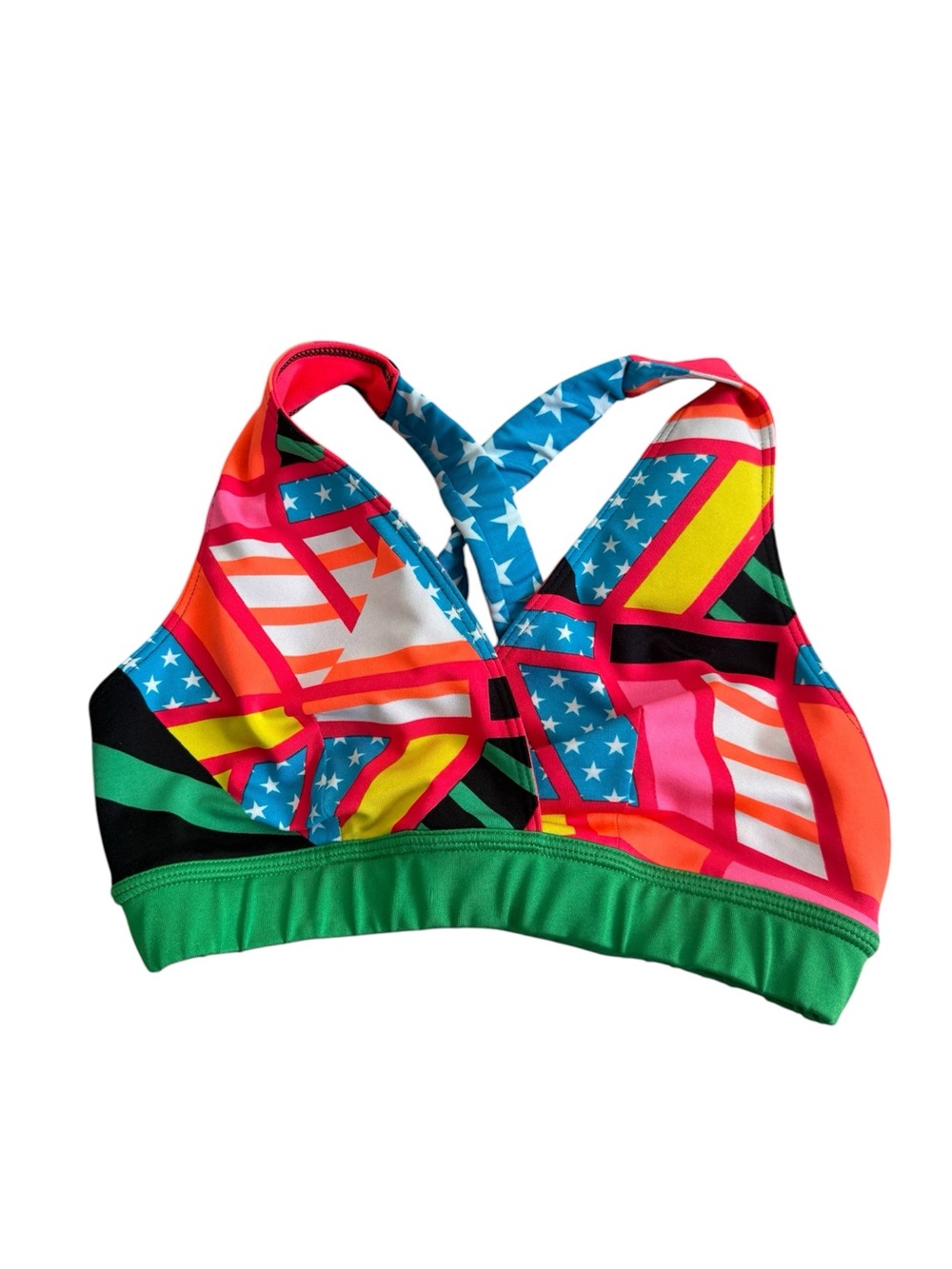 Zumba Sports Bra in Bright Multicolor